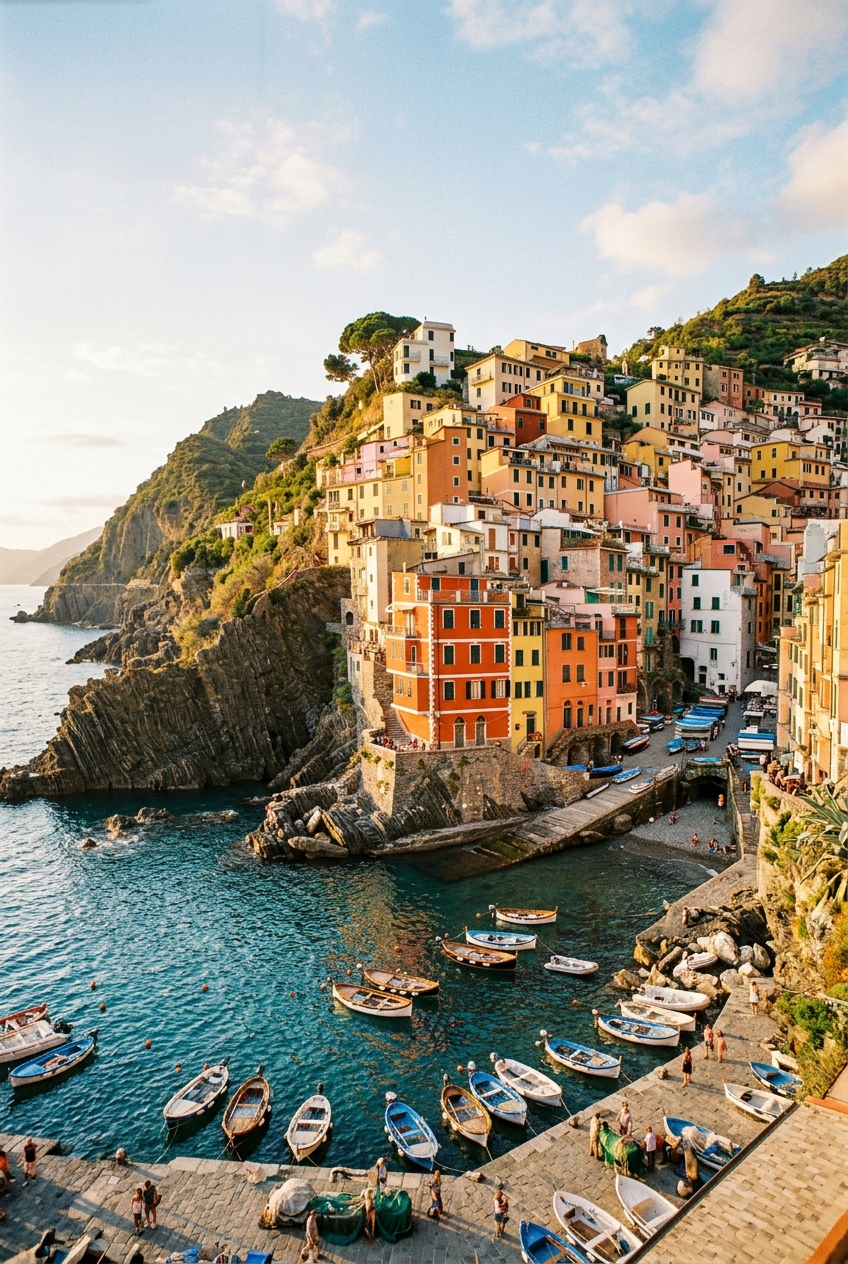 Italian seaside village