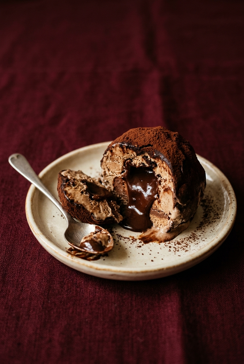 Tartufo di Pizzo served by Monterosso Gelato